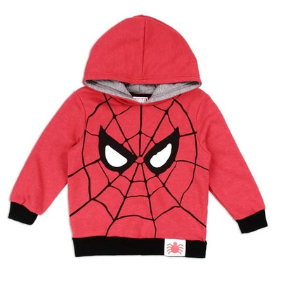 SPIDER-MAN Boy Pullover Hooded Sweatshirt Pack OF6