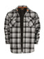 FJ-91-Men's Checkered Flannel Jacket