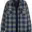 FJ-91-Men's Checkered Flannel Jacket