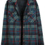 FJ-91-Men's Checkered Flannel Jacket