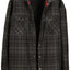 FJ-91-Men's Checkered Flannel Jacket