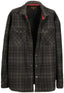 FJ-91-Men's Checkered Flannel Jacket