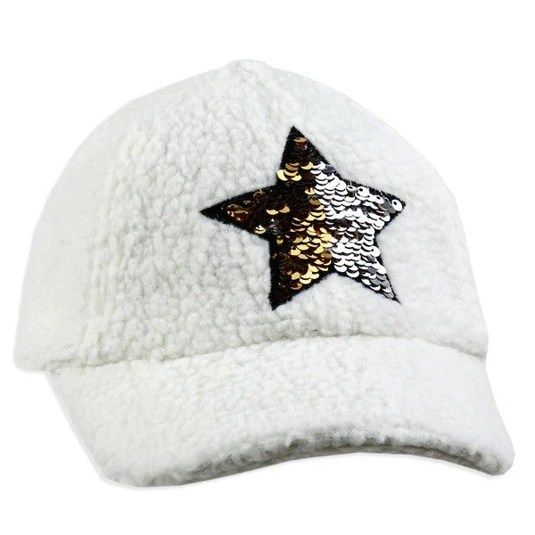LIMITED TOO Sherpa Cap W/ Flip Sequin Pack of 3