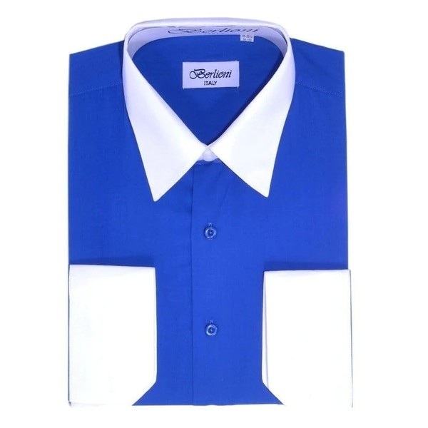 BL-TWO-TONE-SHIRT-15 COLORS-SIZE S-3XL