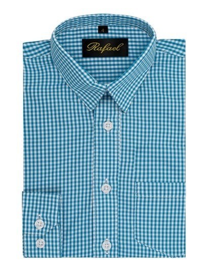 S701-Plaid Oxford-11 COLORS-Size 8-14