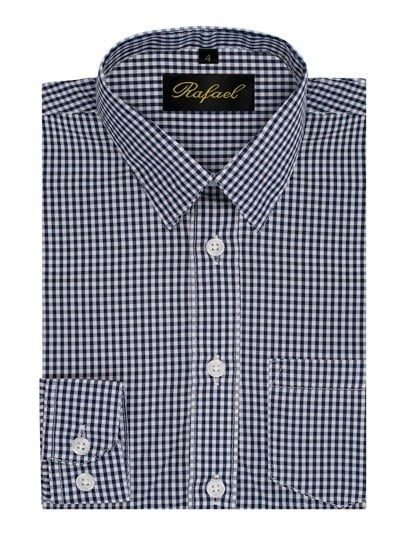 S701-Plaid Oxford-11 COLORS-Size 16-20