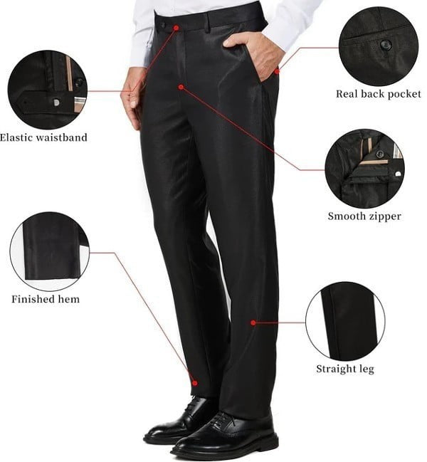 P-0408-BLACK-SHINY-SIZE 30-42