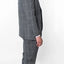 6009-GREY-CHECKER-3PC-SLIM-LONG-SIZE 38L-56L