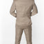 0064-BEIGE-TEXTURED-3PC-SLIM-LONG-SIZE 38L-56L
