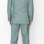 1071-TEXTURED-GREEN-3PC-SLIM-LONG-SIZE 38L-56L