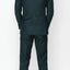 1074-TEXTURED-D-GREEN-L-3PC-SLIM-LONG-SIZE 38L-56L