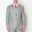 1081-CHECKER-GRAY-3PC-SLIM-LONG-SIZE 38L-54L