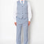 1290-TEXTURED-L-BLUE-3PC-SLIM-LONG-SIZE 38L-56L
