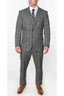 1500-CHECKER-GRAY-3PC-SLIM-SHORT-SIZE 34S-46S