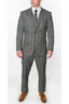 1500-CHECKER-GRAY-3PC-SLIM-REGULAR-SIZE 34R-44R