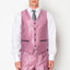1889-TUXEDO-SHINY-PINK-3PC-SLIM-LONG-SIZE 38L-56L