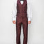 0408-TUX-SHINY-MAROON-3PC-SLIM-LONG-SIZE 38L-54L