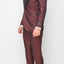 0408-TUX-SHINY-MAROON-3PC-SLIM-LONG-SIZE 38L-54L