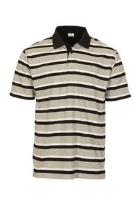 PS-946-Men's Striped Polo Shirt