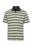 PS-946-Men's Striped Polo Shirt