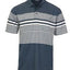 PS-947-Men's Multi-Striped Polo Shirt