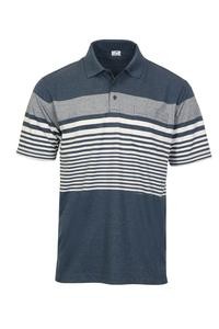PS-947-Men's Multi-Striped Polo Shirt
