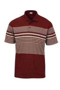 PS-947-Men's Multi-Striped Polo Shirt