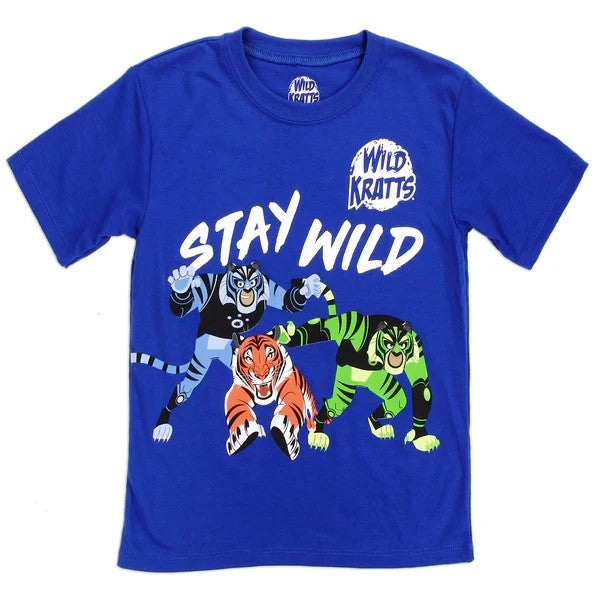 WILD KRATTS Boys 4-7 T-Shirt Pack of 6