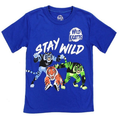 WILD KRATTS Boys 4-7 T-Shirt Pack of 6