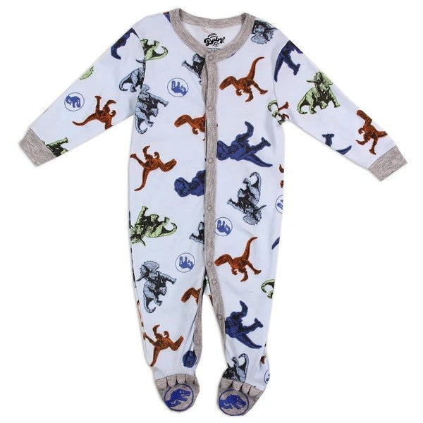 JURASSIC WORLD Boys Newborn Sleeper Pack of 6