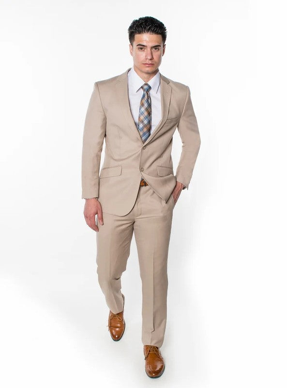 8745-BEIGE-2PC-SLIM-REGULAR-SIZE 34R-44R
