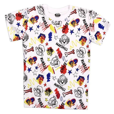 PAW PATROL Boys 4-7 T-Shirt Pack of 6
