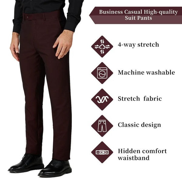 P-2645-BURGUNDY-SIZE 30-42