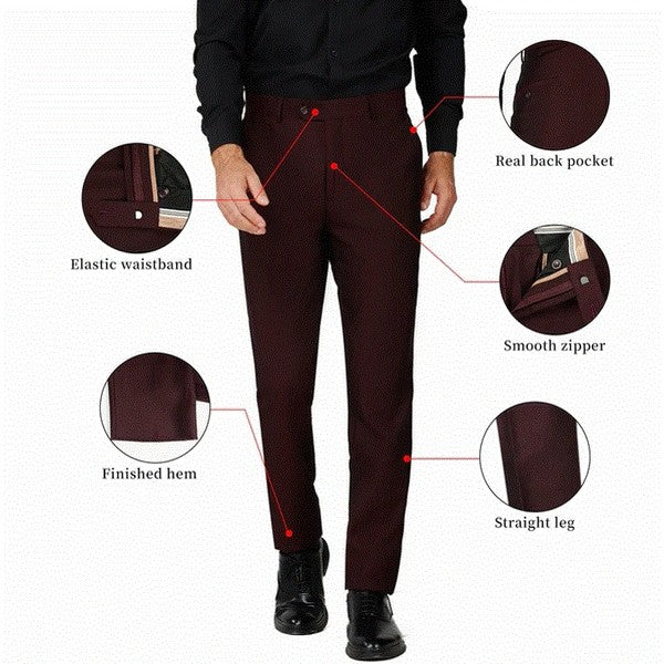 P-2645-BURGUNDY-SIZE 30-42