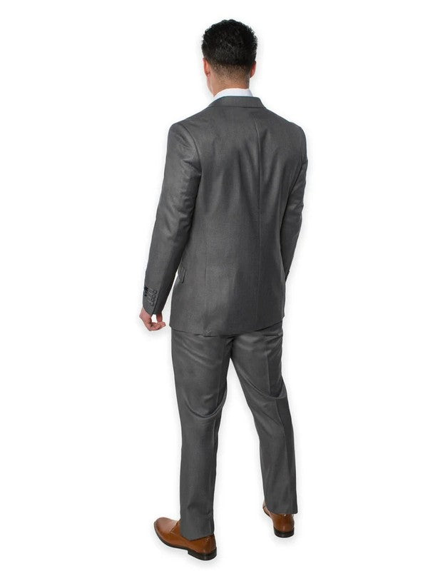 8745-TRUE-GRAY-3PC-SLIM-REGULAR-SIZE 34R-44R