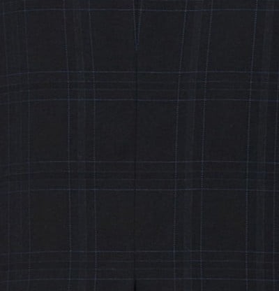 8703-BLACK-CHECKER-3PC-SLIM-REGULAR-SIZE 46R-56R