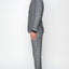 1502-GRAY-CHECKER-3PC-SLIM-REGULAR-SIZE 46R-56R