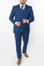 1502-FRNCH-BLU-CHEKER-3PC-SLIM-REGULR-SIZE 46R-56R