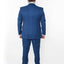 1502-FRNCH-BLU-CHEKER-3PC-SLIM-LONG-SIZE 38L-56L