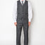 6155-CHAR-CHECKER-3PC-SLIM-REGULAR-SIZE 34R-44R