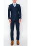 1075-TEXTURED-NAVY-3PC-SLIM-REGULAR-SIZE 46R-56R