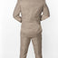 0064-BEIGE-TEXTURED-3PC-SLIM-REGULAR-SIZE 46R-56R