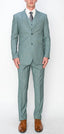 1071-TEXTURED-GREEN-3PC-SLIM-REGULAR-SIZE 46R-56R