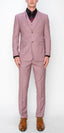 1072-TEXTURD-PINK-3PC-SLIM-REGULAR-SIZE 46R-56R
