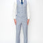 0020-TEXTURED-BLUE-3PC-SLIM-REGULAR-SIZE 46R-56R
