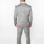 1668-SILVER-TEXTURED-3PC-SLIM-LONG-SIZE 38L-56L