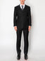 5608-BLACK-TEXTURED-3PC-SLIM-REGULAR-SIZE 34R-44R