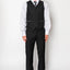 5608-BLACK-TEXTURED-3PC-SLIM-REGULAR-SIZE 46R-56R
