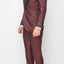 0408-TUX-SHINY-MAROON-3PC-SLIM-REGULR-SIZE 34R-44R