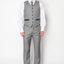 8745-TUX-GRAY-3PC-SLIM-REGULAR-SIZE 34R-44R